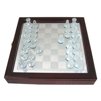 шахматы из стекла
